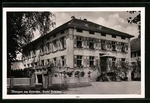 AK Wangen a. Untersee, Hotel Frieden