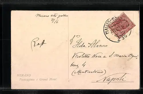 AK Meran, Passeggiata e Grand Hotel