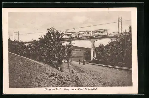 AK Beek, Bergspoor Berg en Tal, Strassenbahn