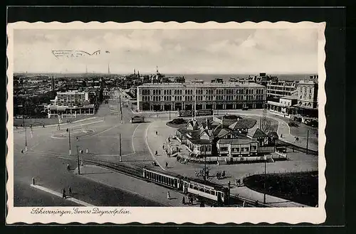 AK Scheveningen, Gevers Deynootplein, Strassenbahn