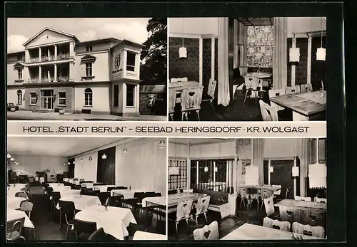 AK Heringsdorf, Hotel Stadt Berlin
