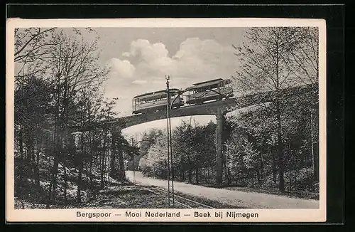 AK Beek, Bergspoor, Mooi Nederland, Strassenbahn