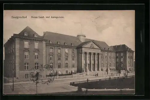 AK Saargemünd, Neues Land- und Amtsgericht