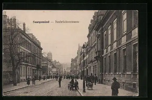 AK Saargemünd, Neubrückenstrasse