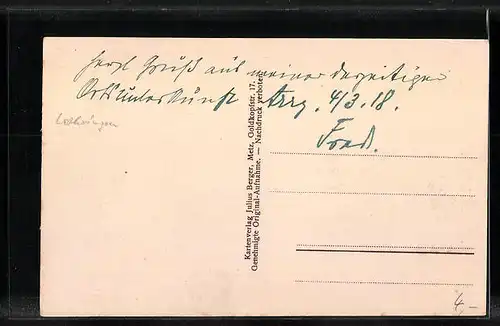 AK Arry, Teilansicht, Im Hintergrund Pagny