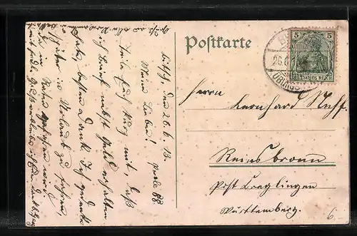 Künstler-AK Bitsch, Panorama