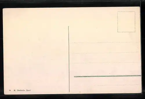 AK Kriegsschiff SMS Nassau vor Anker liegend