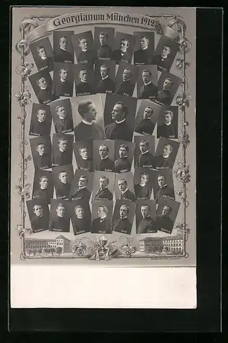 AK München, Georgianum München 1912