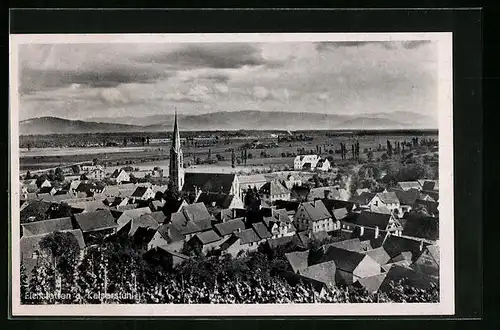 AK Eichstetten /Kaiserstuhl, Panorama mit Kirche