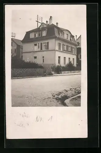 Foto-AK Tuttlingen, Ansicht vom Haus Martin