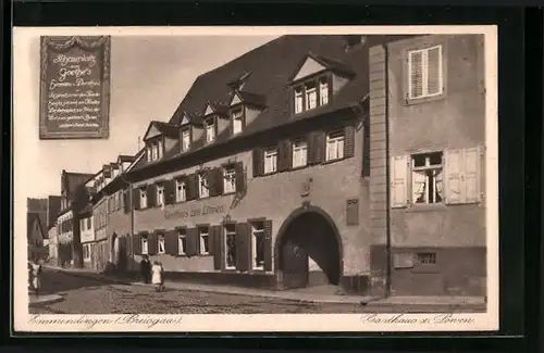 AK Emmendingen, Gasthaus zum Löwen