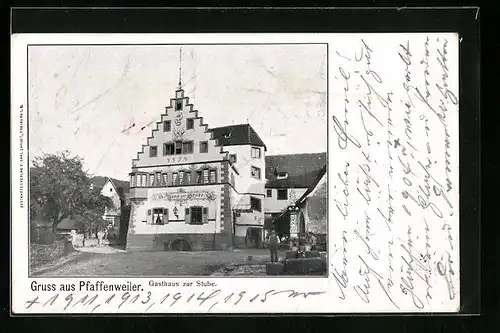 AK Pfaffenweiler, Gasthaus zur Stube