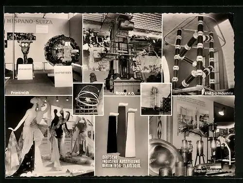 AK Berlin, Deutsche Industrie-Ausstellung 1956, Kupfer-Industrie, Borsig AG