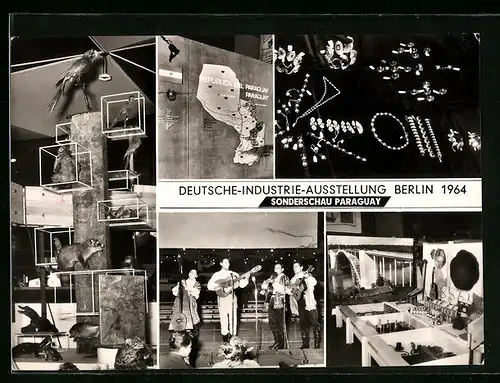 AK Berlin, Deutsche Industrie-Ausstellung 1964, Sonderschau Paraguay