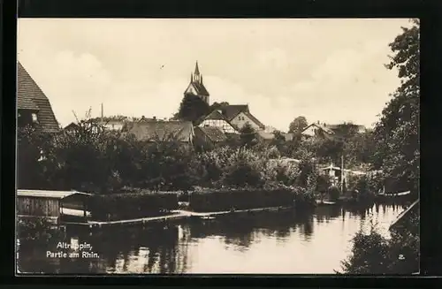 AK Altruppin, Partie am Rhin