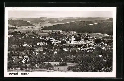 AK Stockach /Baden, Ort und Umgebung aus der Vogelschau
