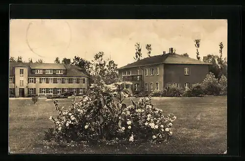 AK Rheinsberg, FDGB-Genesungsheim Linowsee