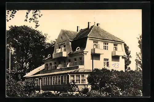 AK Insel Poel-Schwarzer Busch, FDGB Ferienheim Freundschaft