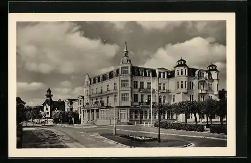 AK Zinnowitz /Usedom, FDGB-Erholungsheim Glück auf