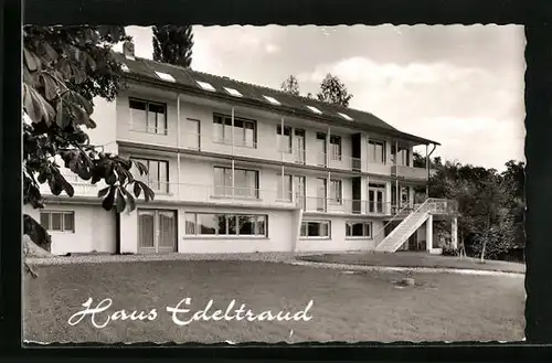 AK Stockach, Hotel Edeltraud von aussen