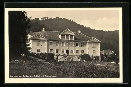 AK Bodman /B., Schloss mit Frauenberg