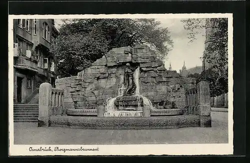 AK Osnabrück, Bergmannsbrunnen