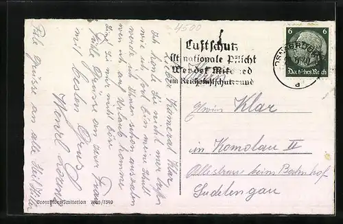 AK Osnabrück, Bergmannsbrunnen