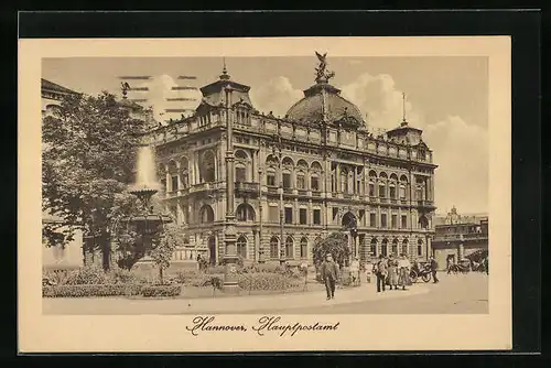 AK Hannover, Hauptpostamt