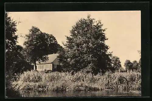 AK Sachsenhausen /O., An der Havel