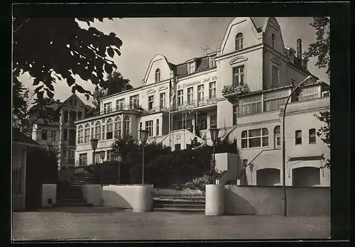 AK Bansin, FDGB-Erholungsheim Josef Orlopp