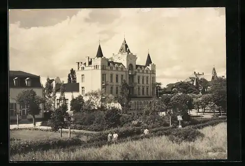 AK Zinnowitz auf Usedom, IG-Wismut-Erholungsheim Klement Gottwald