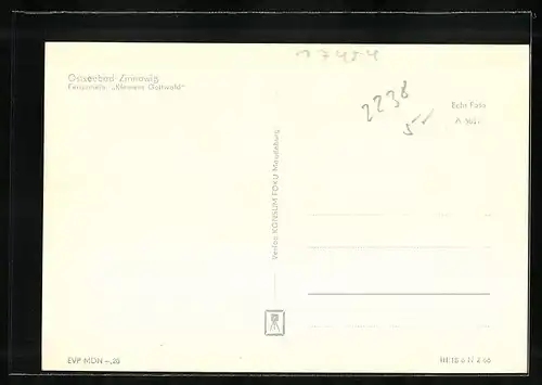 AK Zinnowitz, Ferienheim Klement Gottwald