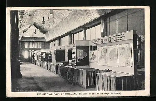 AK Utrecht, Third Industrial Fair of Holland 1919, Large Pavillons