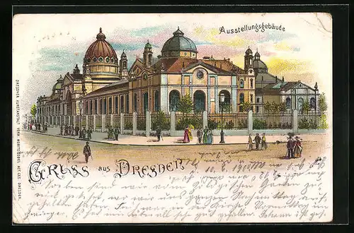 Lithographie Dresden, Ausstellungsgebäude