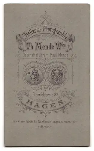 Fotografie Th. Mende Wwe, Hagen, Elberfelderstr. 82, 2 niedliche Kinder im Partnerlook im Kostüm