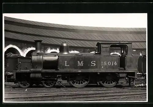 Foto-AK Englische Eisenbahn, Lokomotive No. 15014 LMS