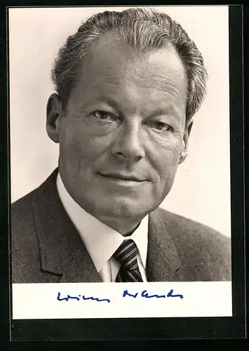 AK Bundeskanzler Willy Brandt