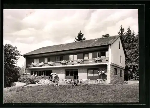 AK Irrendorf /Tuttlingen, AV-Wanderheim Rauher Stein