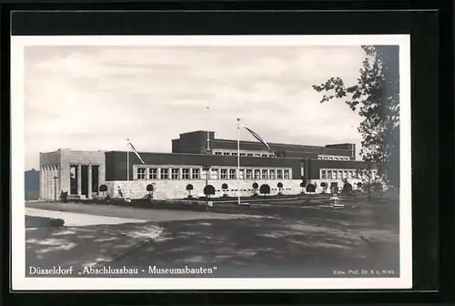 AK Düsseldorf, Grosse Ausstellung 1926, Abschlussbau - Museumsbauten