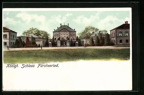 AK München-Fürstenried, Kgl. Schloss