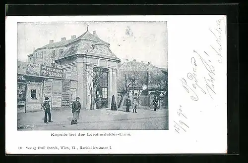AK Wien, Capelle bei der Lerchenfelder-Linie
