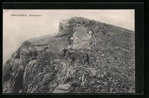 AK Watzmann, Mittelspitz