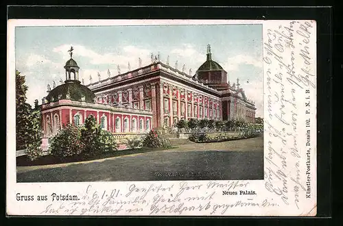 AK Potsdam, Neues Palais