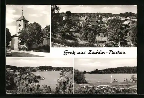 AK Flecken Zechlin, Schwarzer See, Park am See