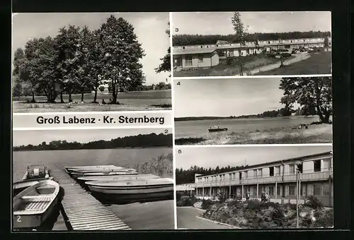 AK Gross Labenz /Sternberg, Labenzer See, FDGB-Heim Willi Schröder