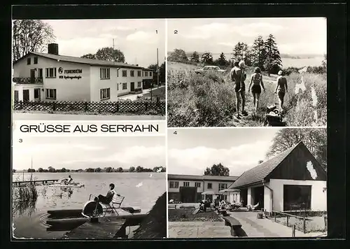 AK Serrahn, Ferienheim, Krakower See, Kleiner Serrahner See