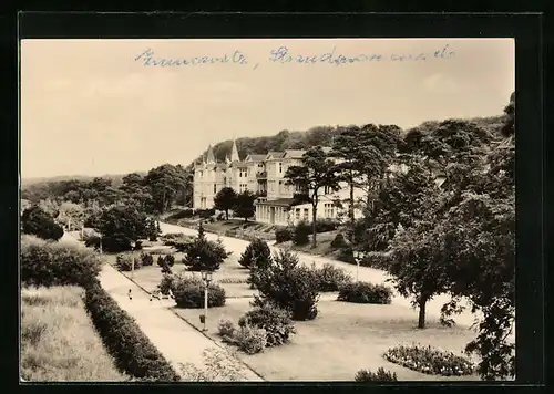 AK Zinnowitz a. Usedom, Strandpromenade