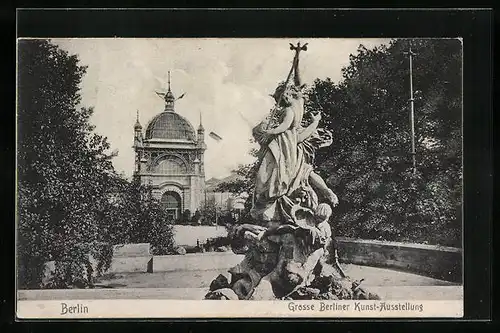 AK Berlin, Grosse Berliner Kunst-Ausstellung 1905