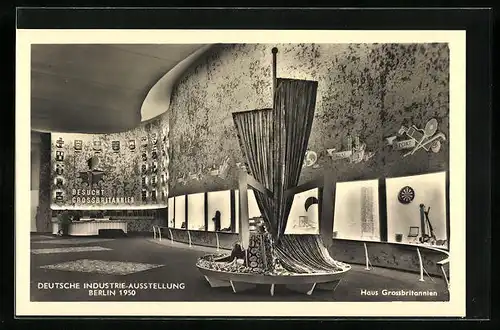 AK Berlin, Deutsche Industrie Ausstellung 1950 - Haus Grossbritannien