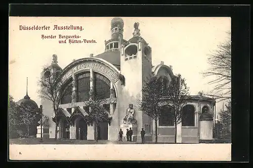 AK Düsseldorf, Gewerbe- und Industrie-Ausstellung 1902 - Hoerder Bergwerks- und Hütten-Verein